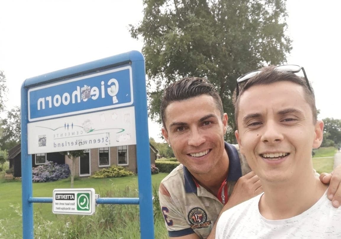 AI Generated photo with Cristiano Ronaldo
