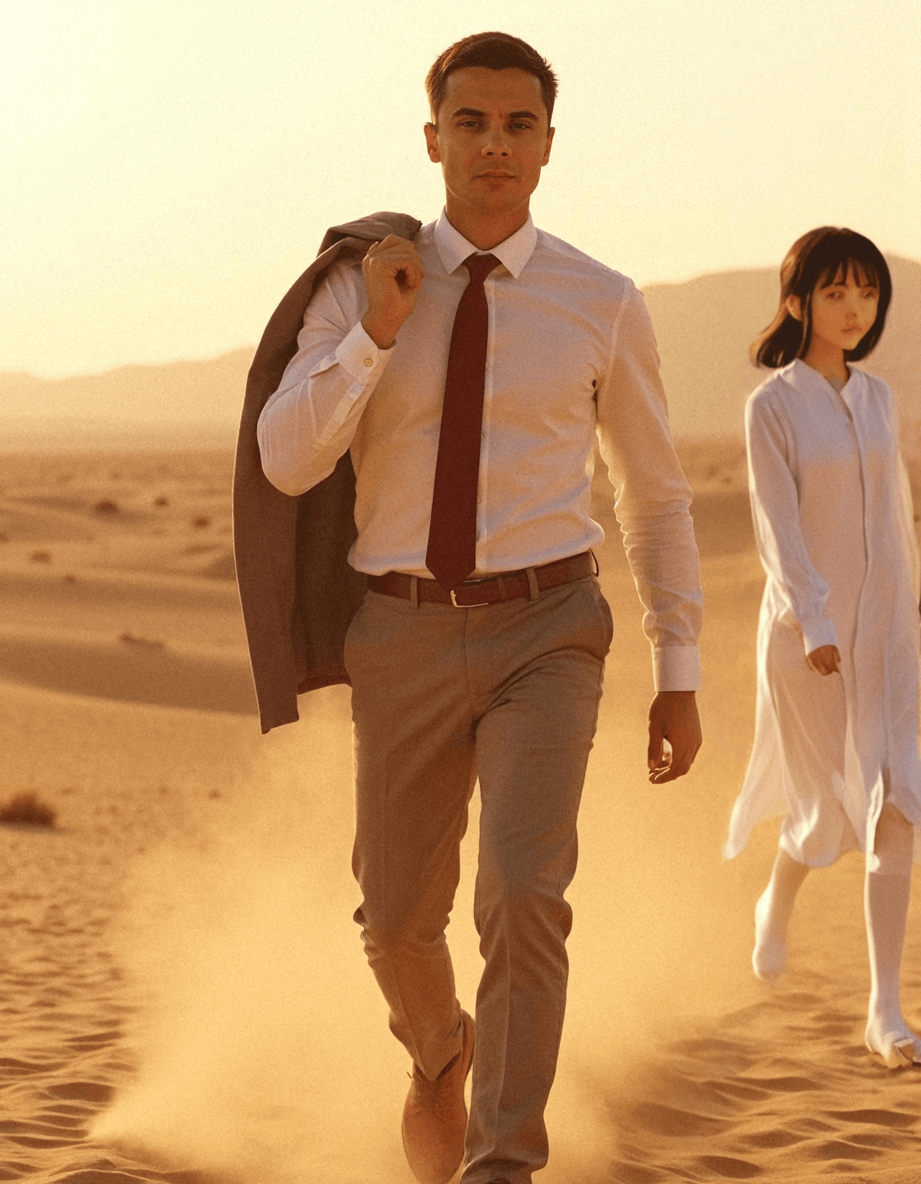 Realistic AI photo with Anime Waifu